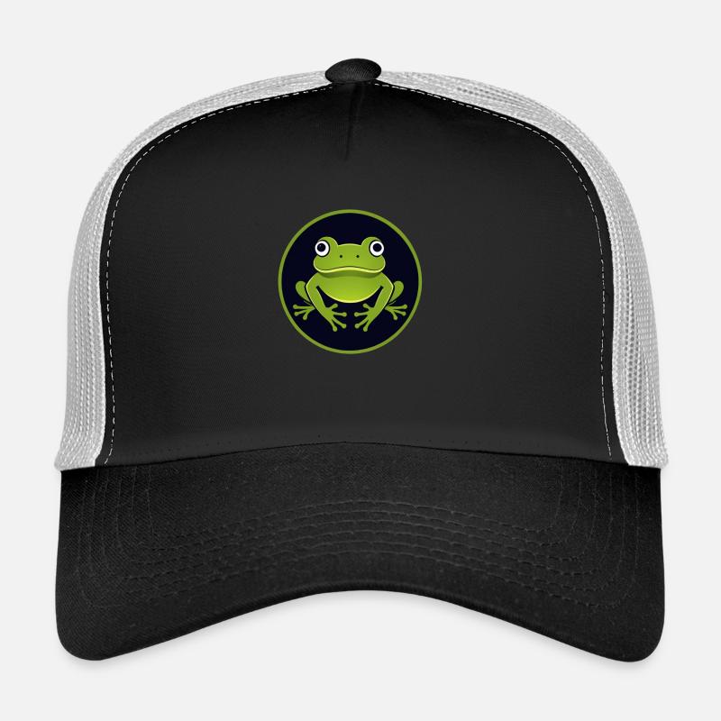 Quirliger Frosch Trucker Cap