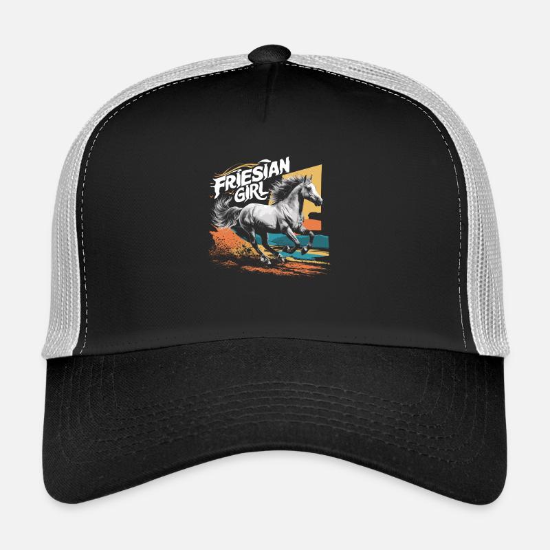 Frisonne – Fière de mes Frisonnes Casquette trucker 