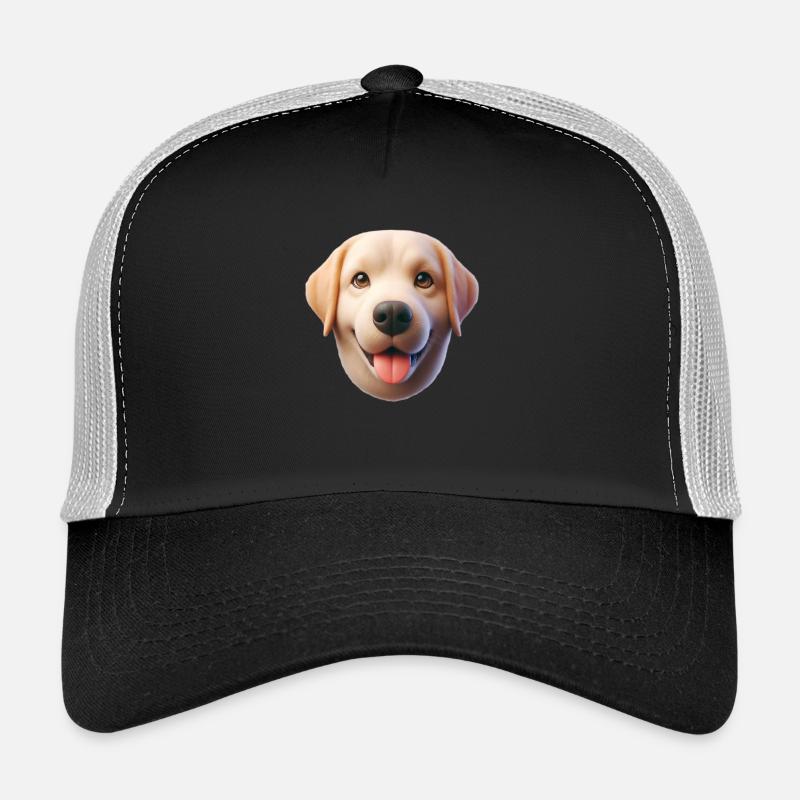 Hund Kopf 1 Trucker Cap