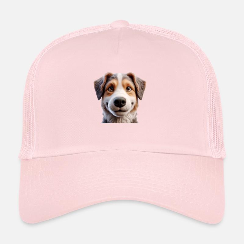 Tête de chien 3 Casquette trucker 
