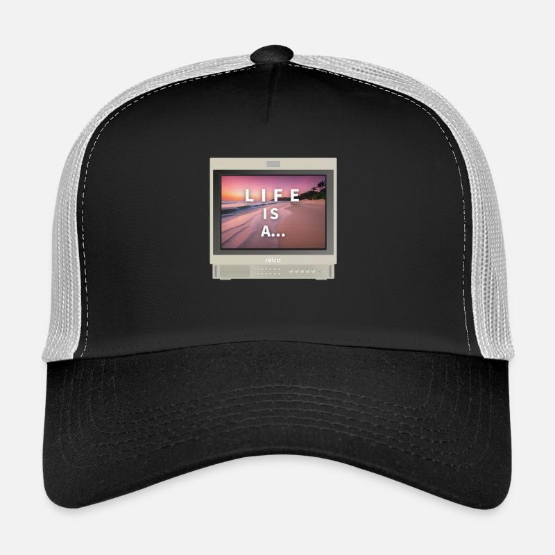 PVM Lover - La vie est une... plage Casquette trucker 