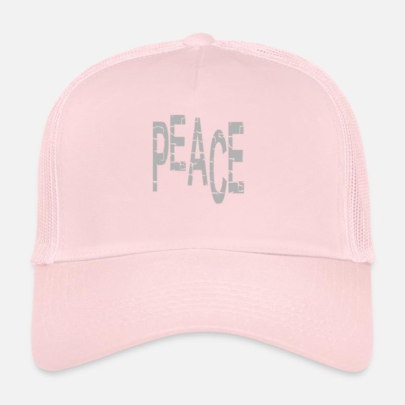 Peace Casquette trucker 