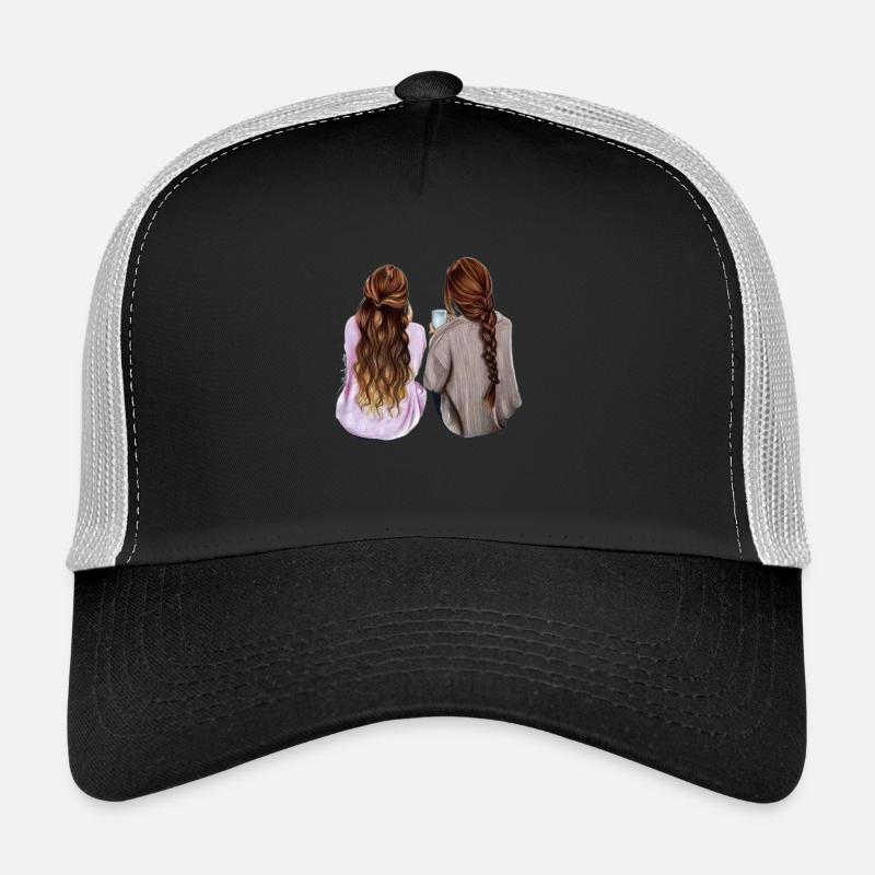 Mutter und Tochter Trucker Cap