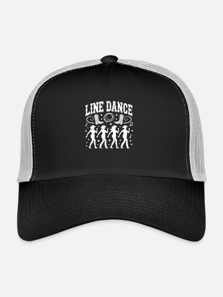 Formation de groupe de danse en ligne My Dance Sport - Casquette trucker  - noir/gris pierre - Devant