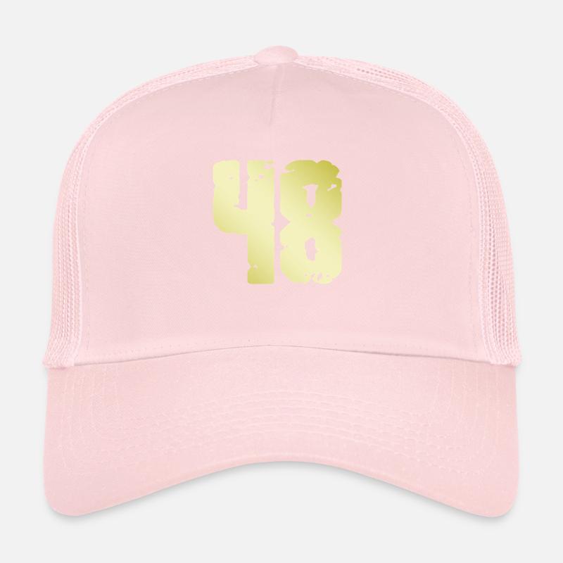 48 Number Vintage Trucker Cap