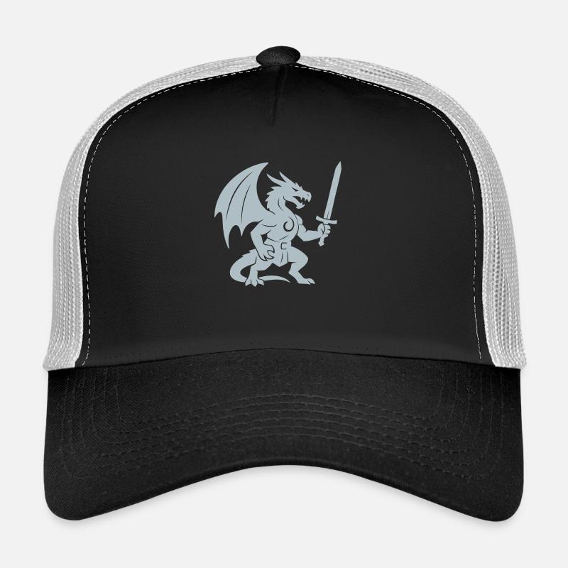 Dragon Fighter (Acier léger) Casquette trucker 