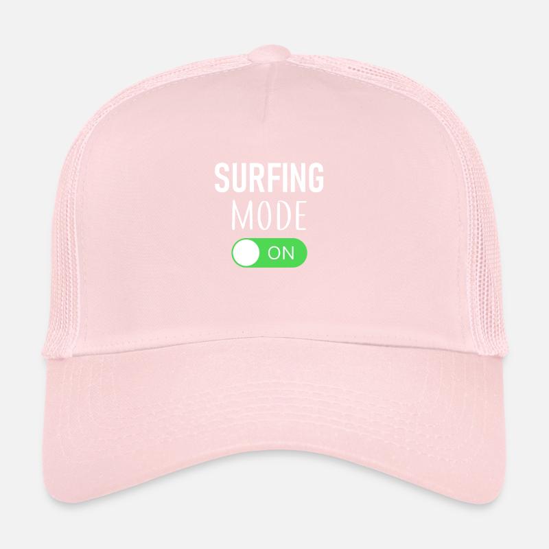 Mode surf activé - Véliplanchiste - Wellenreiten - Surf Casquette trucker 