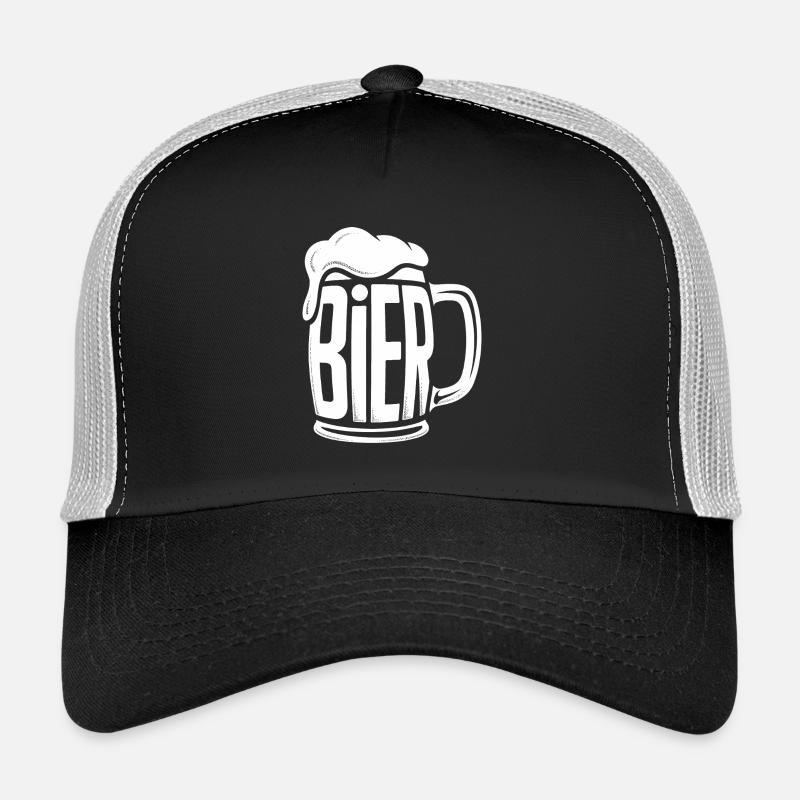 Bière - Logo drôle d’alcool Casquette trucker 