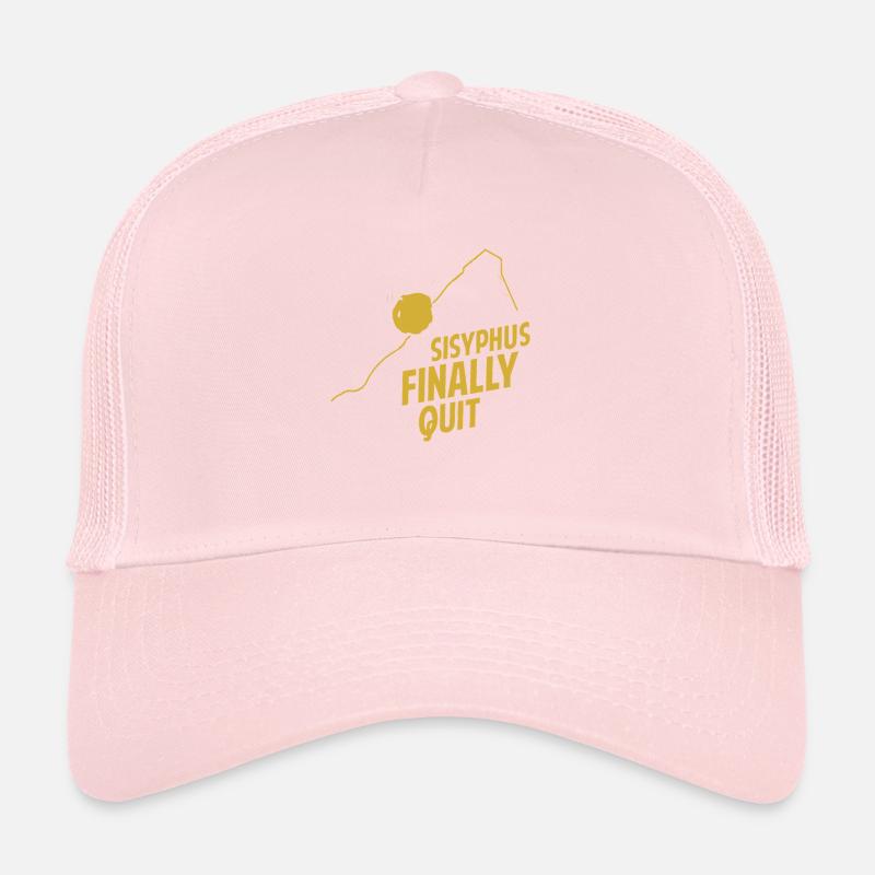 The Absurdist's Retirement Plan - Sisyphus Art Trucker Cap