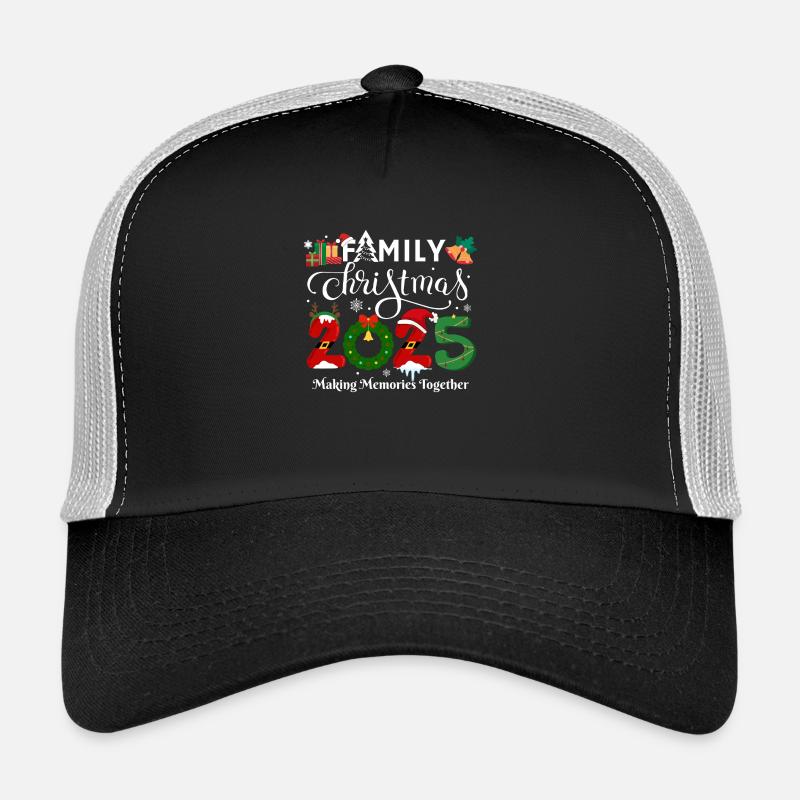 Merry Christmas - Trucker Cap - black/stone grey