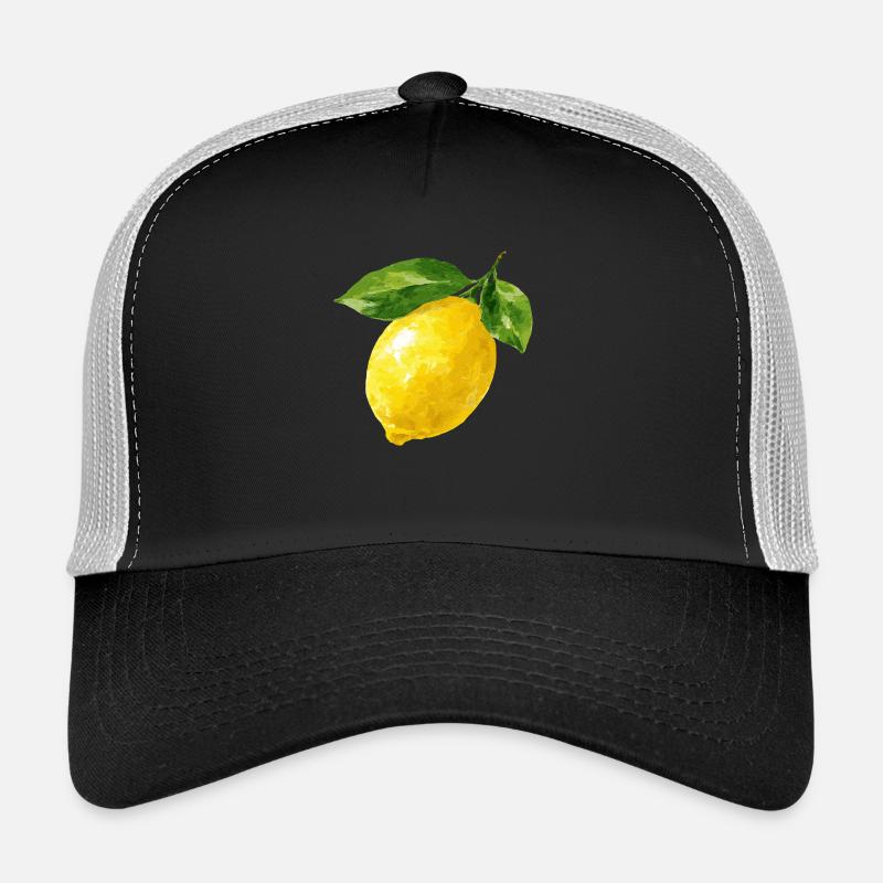 yellow lemon Trucker Cap