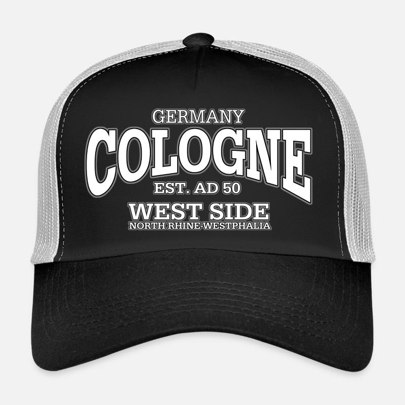 Cologne white Trucker Cap
