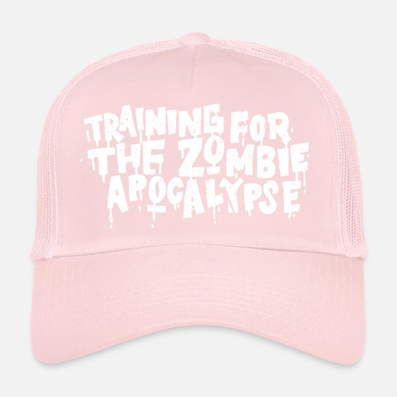 Training For The Zombie Apocalypse Trucker Cap