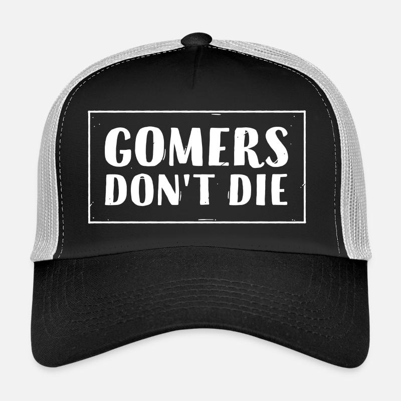 Gomers don't die Trucker Cap