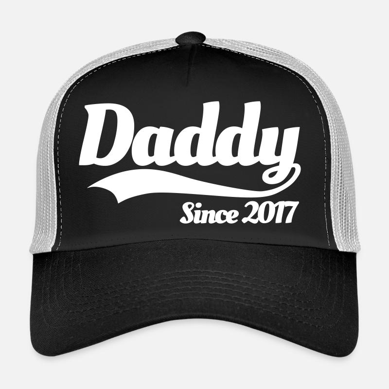Vater Vatertag Kind Bester Vater, Daddy since 2017 Trucker Cap
