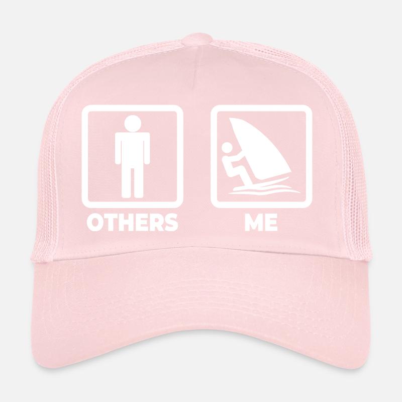 Funny windsurfer Trucker Cap
