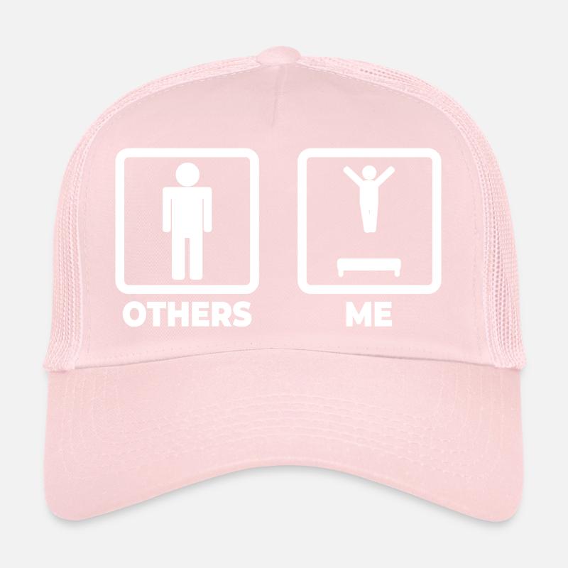 Funny trampoline jumper Trucker Cap