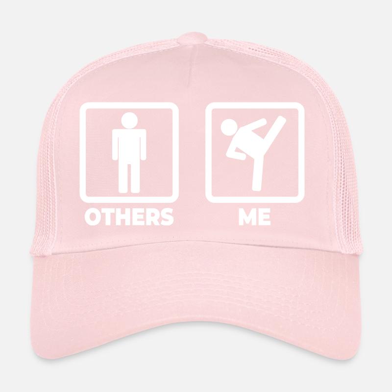 Ich als Kickboxer Trucker Cap