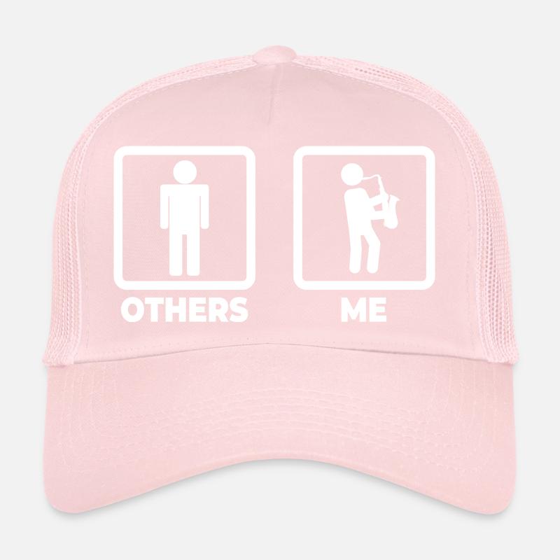 Figurine de saxophone bâton Casquette trucker 