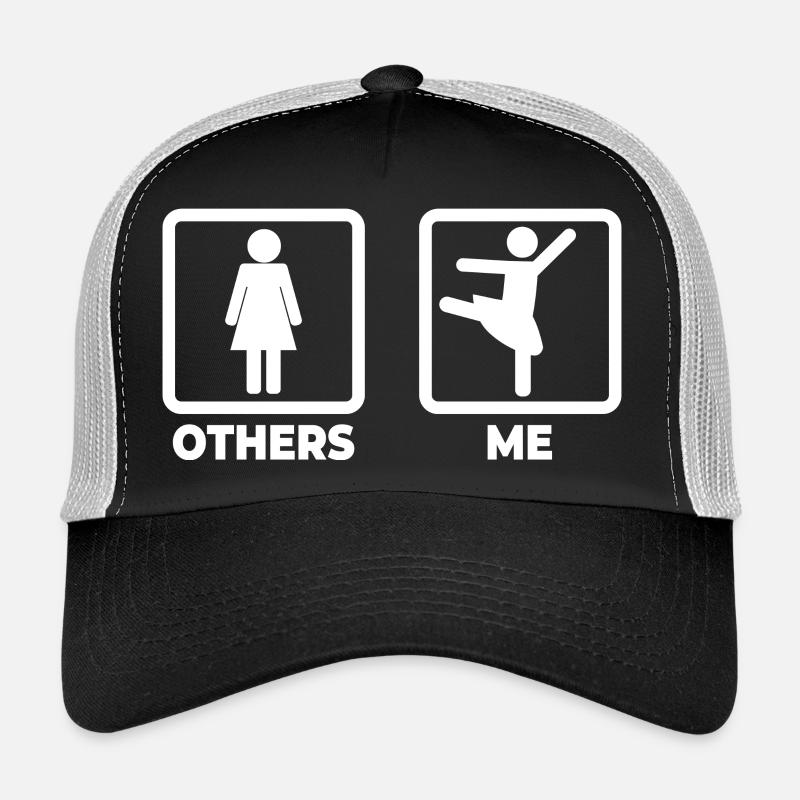 Figurine bâton danseuse de ballet Casquette trucker 