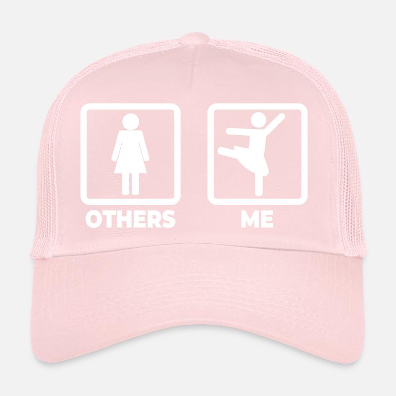 Figurine bâton danseuse de ballet Casquette trucker 