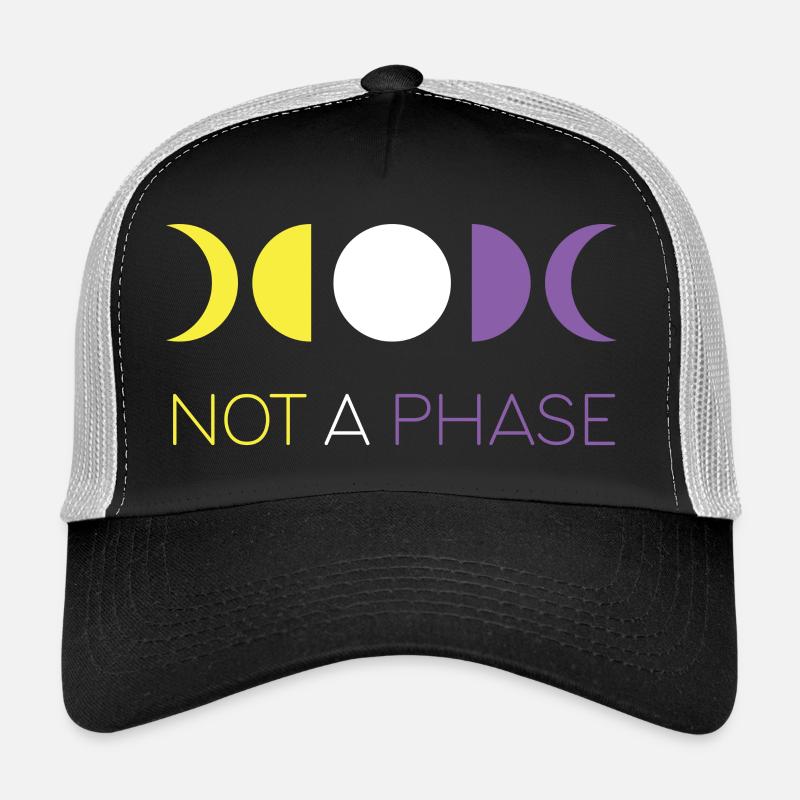 Mois de la fierté LGBTQ - Pas une phase - Non-binaire Casquette trucker 
