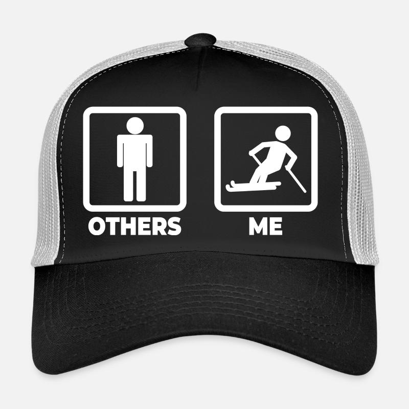 Blague du skieur Casquette trucker 