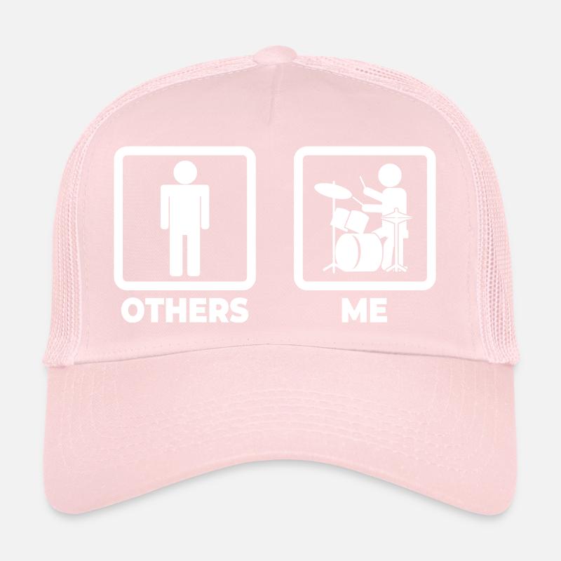 Figurine de bâton de batteur Casquette trucker 