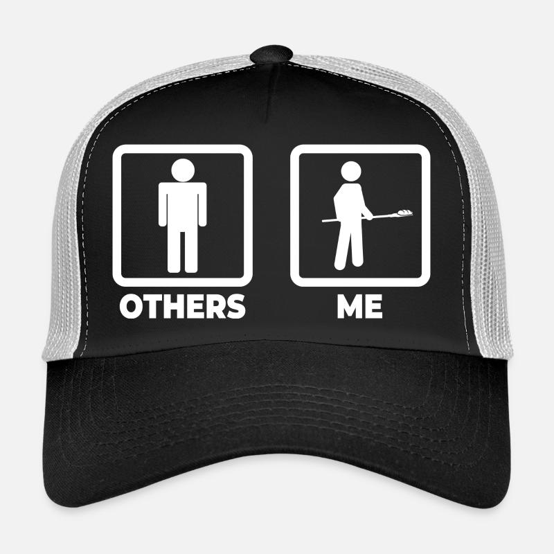Baker stick figure Trucker Cap