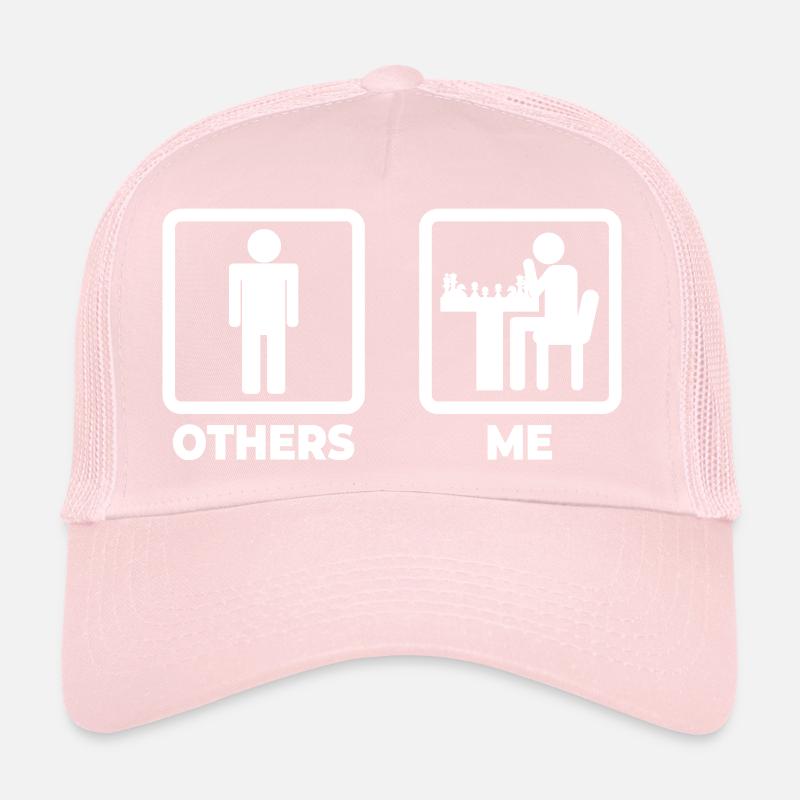 Figurine allumette d’échecs Casquette trucker 