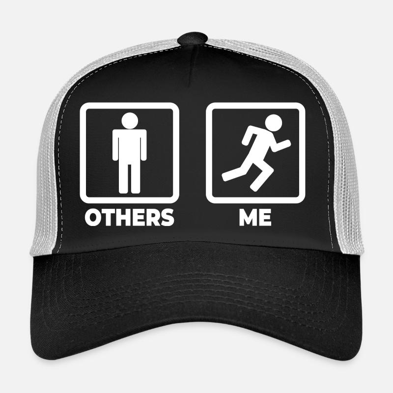 Figurine de coureur Casquette trucker 