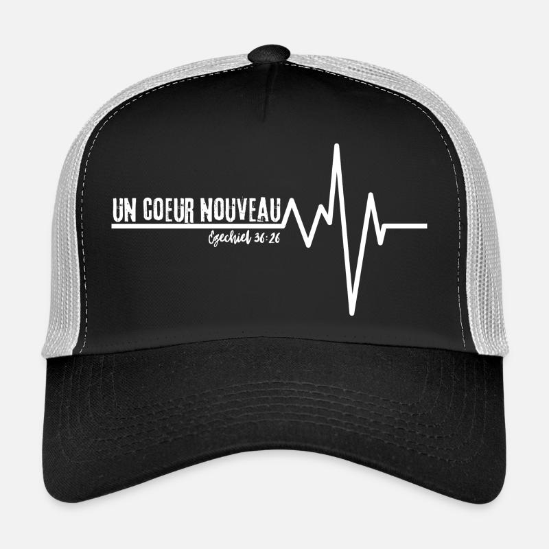 EIN NEUES HERZ (B/N) Trucker Cap
