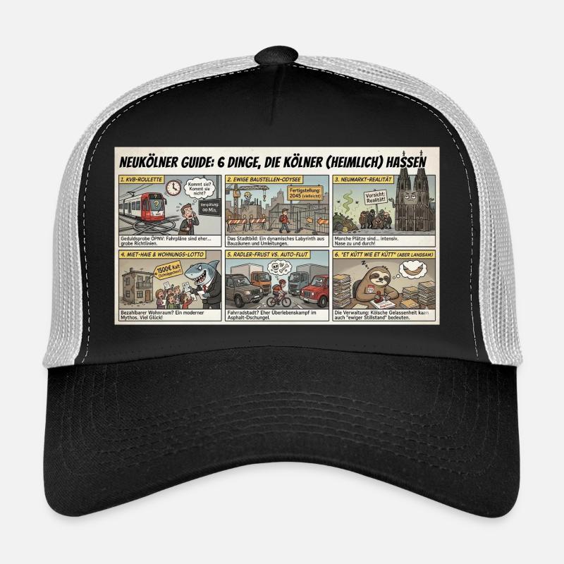 Guide de Cologne : 6 choses que les gens n’aiment pas de Cologne Casquette trucker 