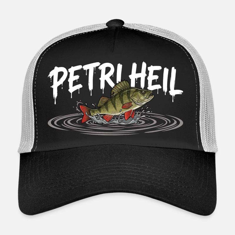 PETRI HEIL – Salut pêcheur avec perche Casquette trucker 