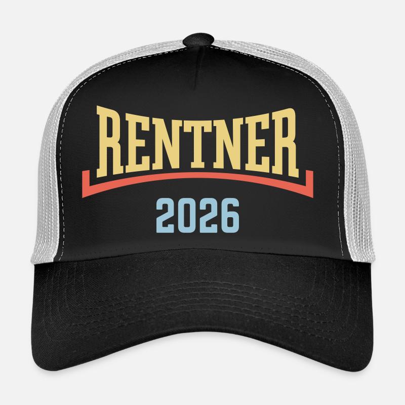 Retraités 2026 (Pension/retraite/Concave/3C) Casquette trucker 