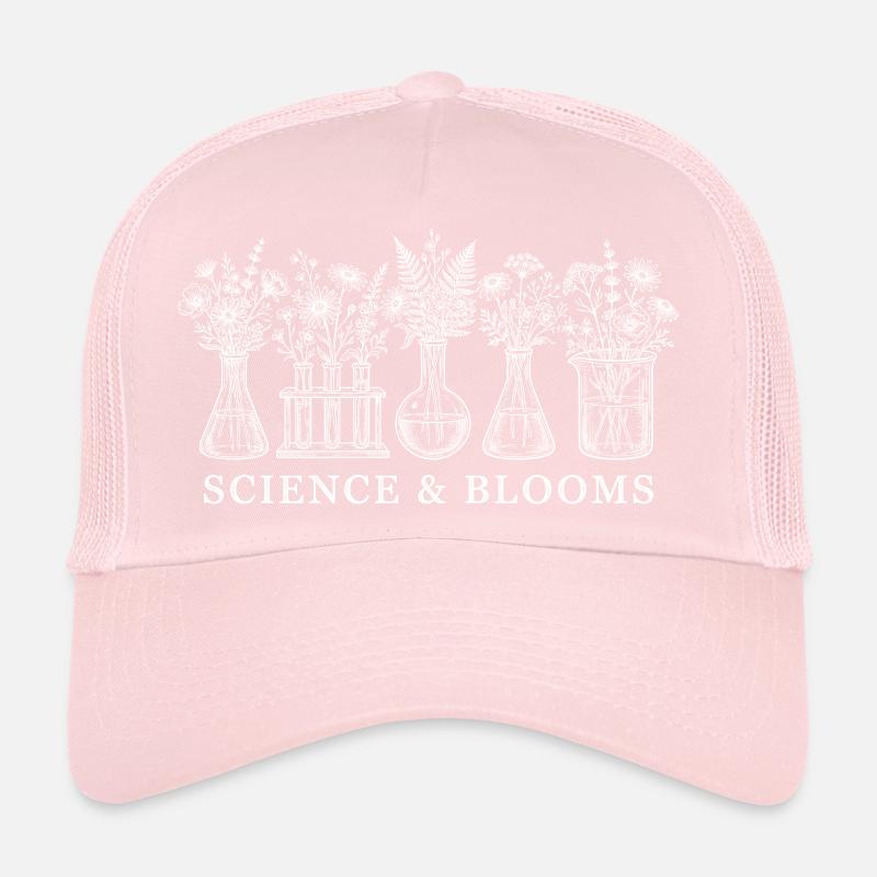 Science & Fleurs - Fleurs de laboratoire Chimie Botanique Casquette trucker 
