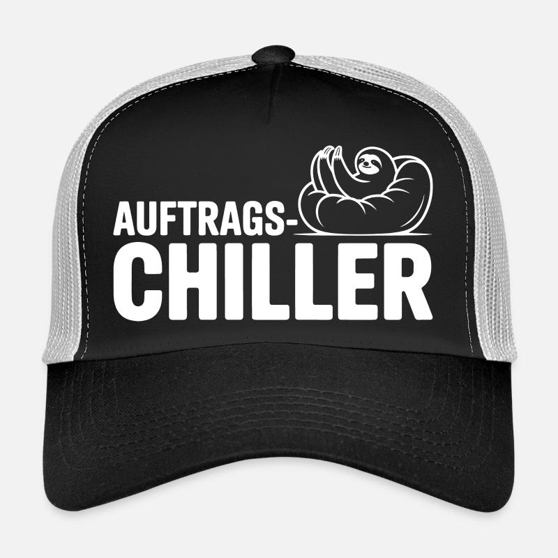 Commander Chiller Commander Chiller Bureau Sloth Casquette trucker 