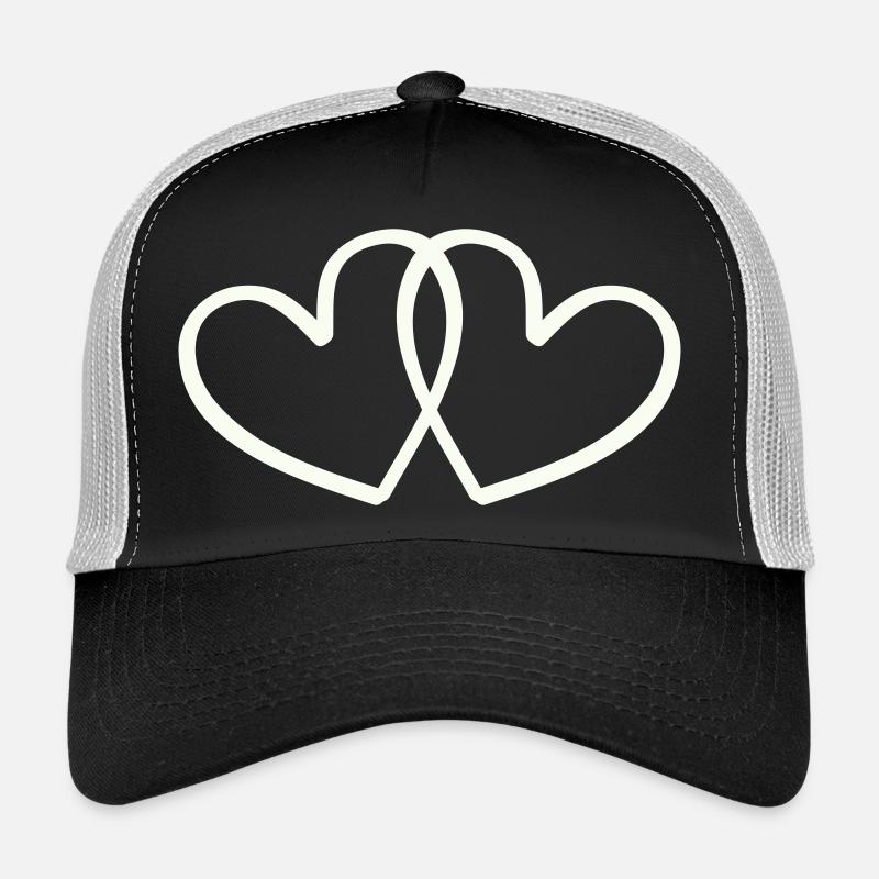 Cœur Casquette trucker 