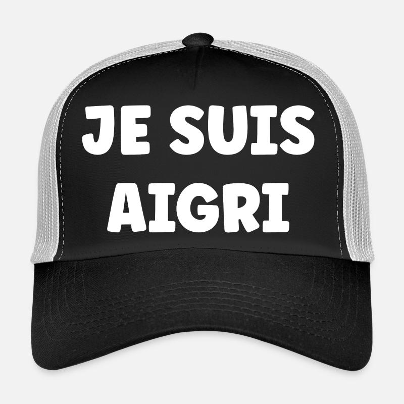 Je suis aigri Casquette trucker 