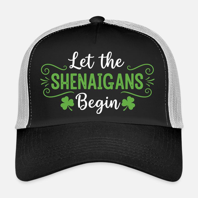Let the Shenanigans Begin - Trucker Cap - black/stone grey