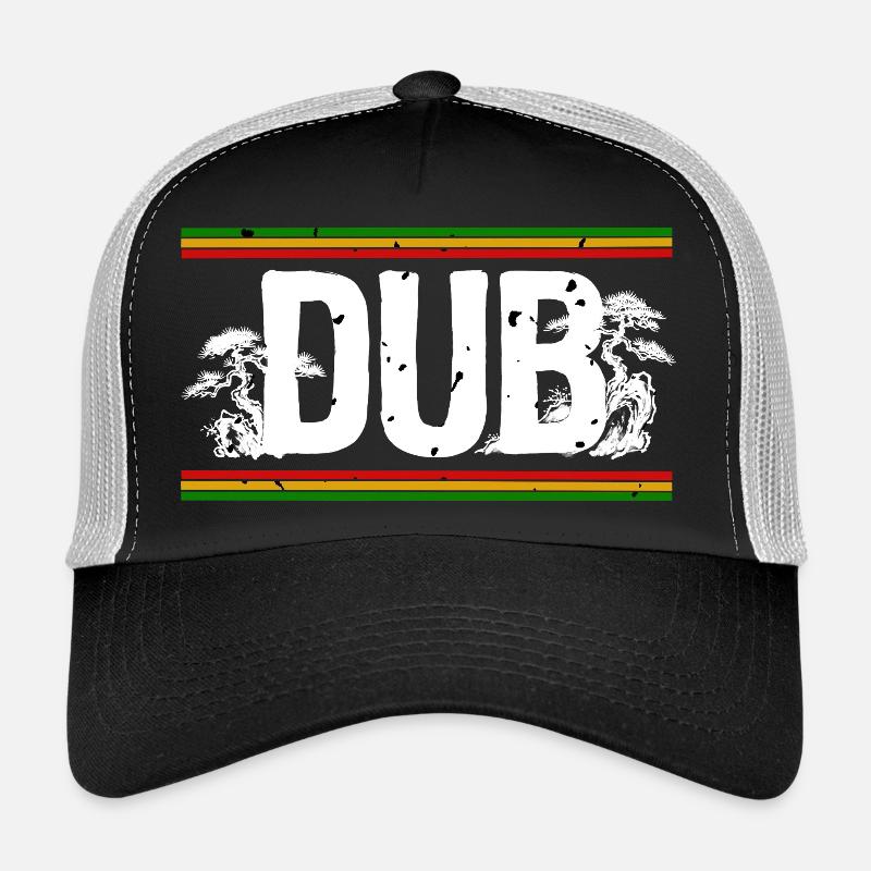 Dub Roots Reggae Wald Trucker Cap