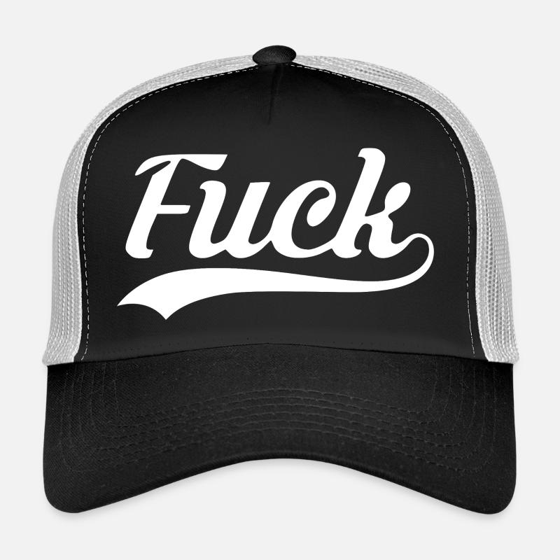 Scheiß auf das Retro-Skript Trucker Cap