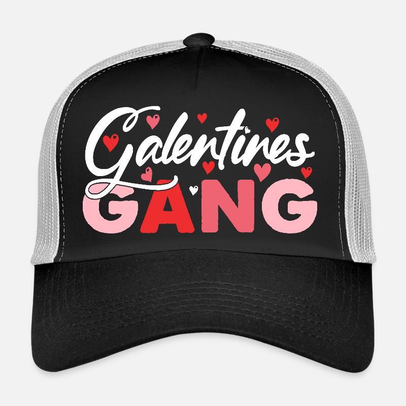 Galentines Gang Herzen Trucker Cap