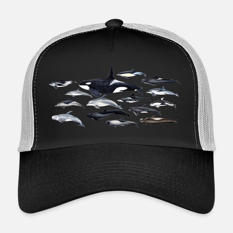 Dauphins - dauphins - Dauphins - Delphinidae Casquette trucker 