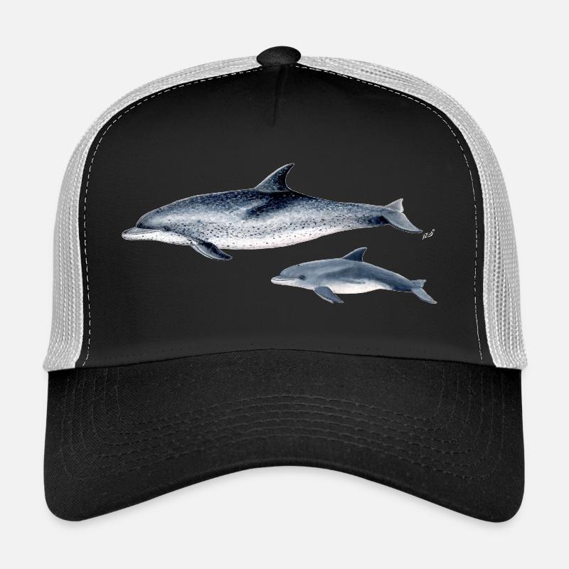 Repéré Dolphin - Dauphin tacheté - Dauphin tacheté Casquette trucker 
