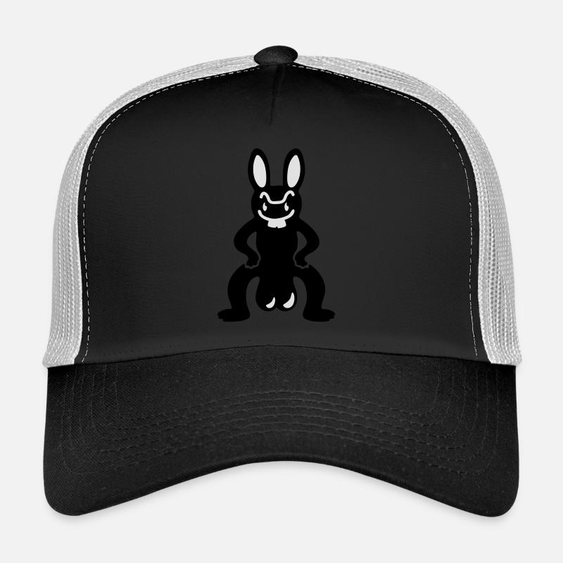 Lapin avec des oeufs Casquette trucker 