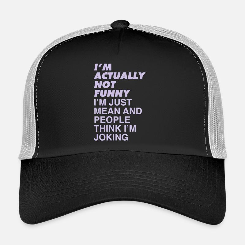 ICH BIN NICHT LUSTIG Trucker Cap