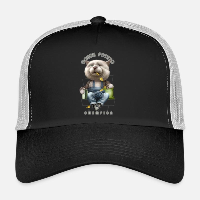 STUBENHOCKER - Trucker Cap - Schwarz/Steingrau