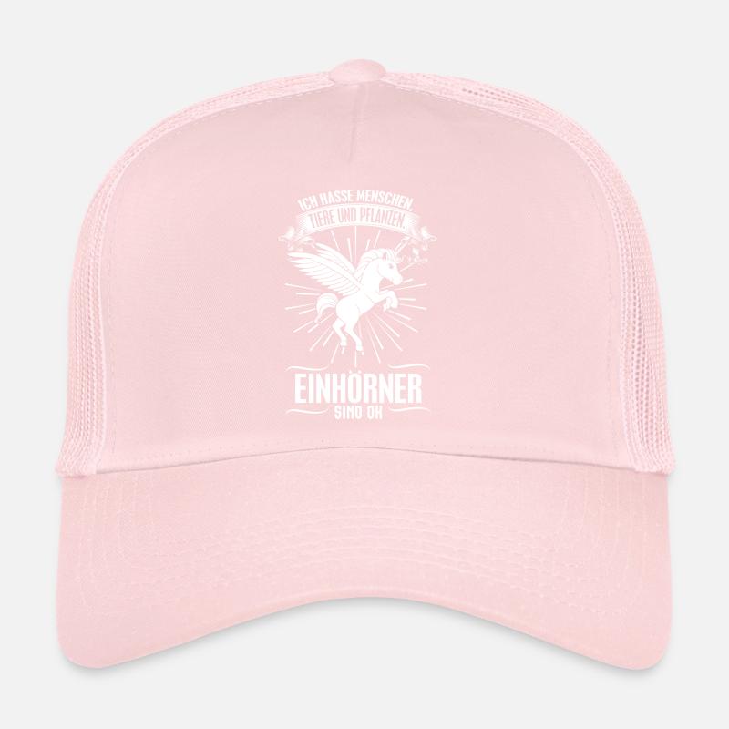 Einhorn Design Einhörner sind ok Trucker Cap