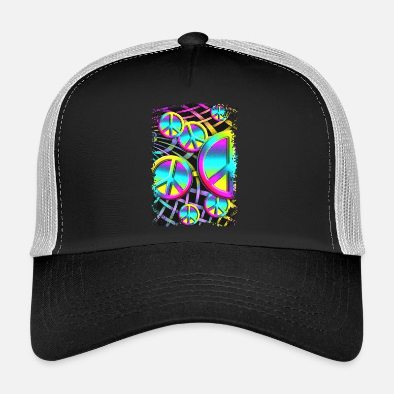 coloré PAIX web Casquette trucker 